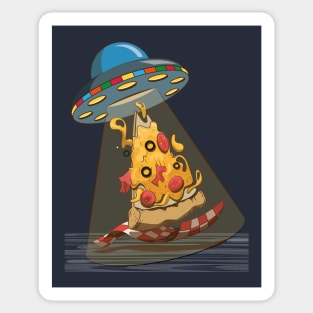 OVNI prefer pizza Sticker